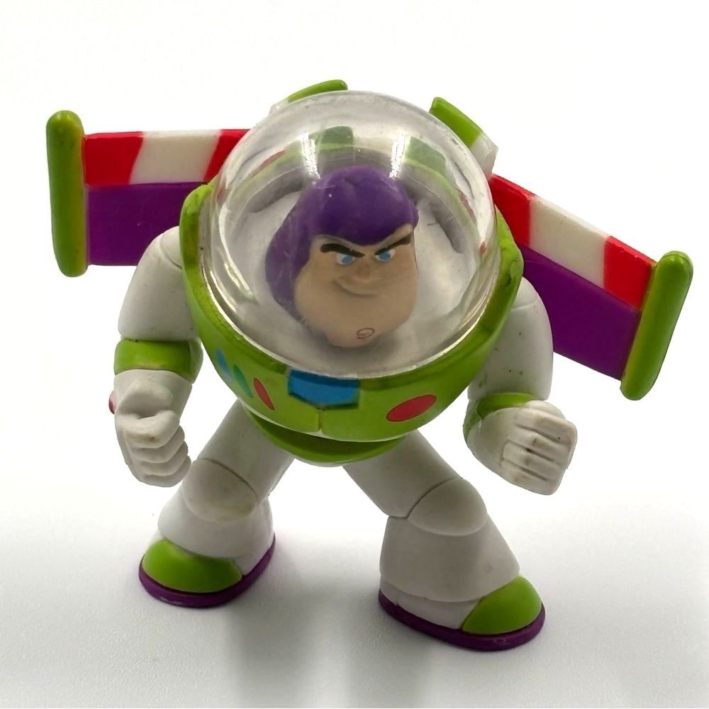 Disney Pixar Toy Story Buzz Lightyear Mini 2" Figurine Cake Topper Space Ranger